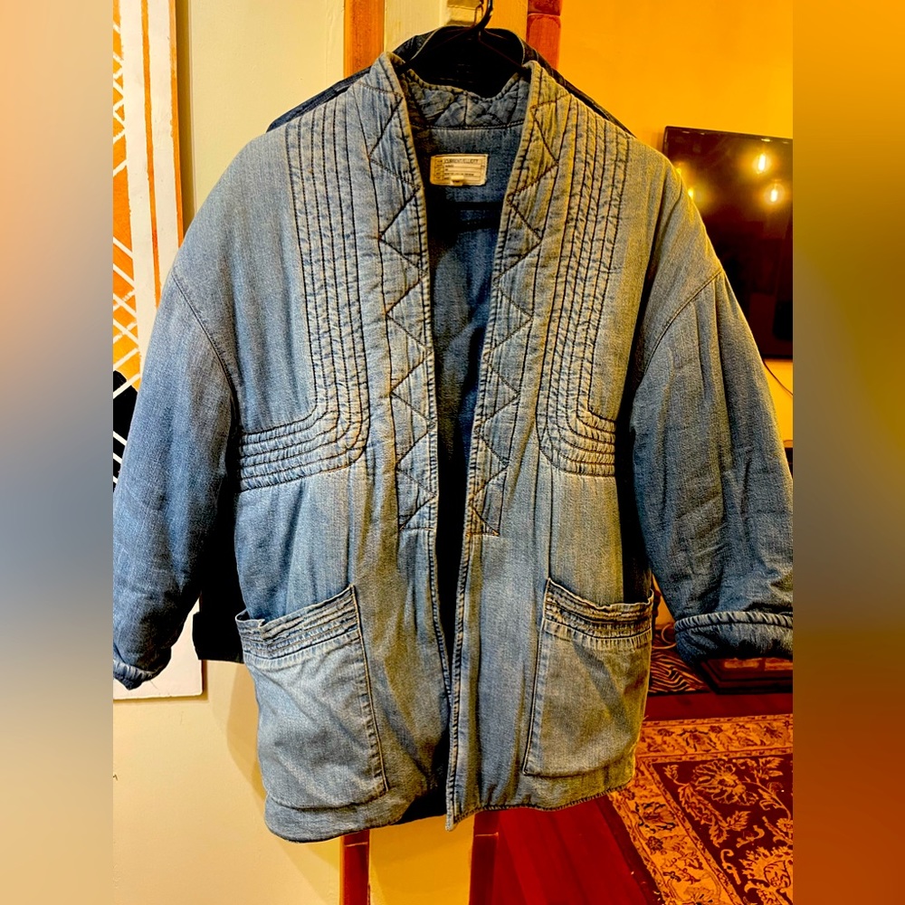 Kimono Coat . Quilted and stylish